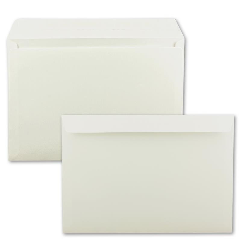 25x große XXL Briefumschläge DIN C4 in Kraftpapier Sandbraun - 22,9 x, 17,50