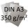 DIN A3 - 350 g/m²