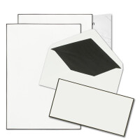 Trauerpapier Sets DIN A4 mit gef&uuml;tterten...