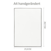10x Trauerpapier Sets DIN A4 mit gefütterten Umschl&aum