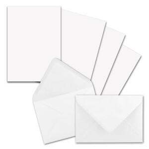 Briefpapier-Sets DIN A5 mit C6 Briefumschl&auml;gen -...
