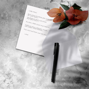 25x Briefpapier-Sets DIN A5 mit C6 Briefumschlägen, Nassklebung - Hochweiß (Weiß) - mattes Schreibpapier mit Kuverts - FarbenFroh by GUSTAV NEUSER