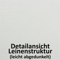 50 Stück - ZETA Leinen -  Feinstpapier hadernhaltiges Papier mit Leinen-Struktur DIN A4 für hochwertige Dokumente Grammatur: 100 g/m²