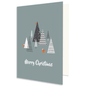 Weihnachtskarten DIN A6 mit Brief-Umschl&auml;gen DIN...