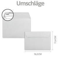 8x nachhaltiges Weihnachtskarten Set DIN A6 - Faltkarten Mix