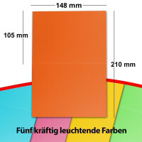 25 Kartensets inklusive Briefumschläge - Blanko Karten 