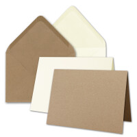 40x Faltkarten-Set inklusive Briefumschläge grö&sz