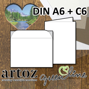 ARTOZ GREEN LINE Faltkarten A6 105 x 148 mm //...