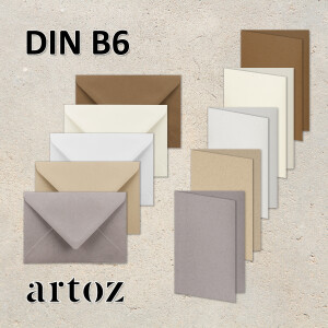 ARTOZ GREENLINE - B6 Faltkarten und B6...