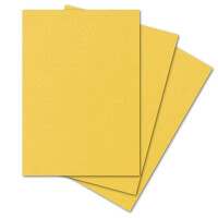 ARTOZ 25x Briefpapier - Sonnengelb DIN A4 297 x 210 mm - Edl