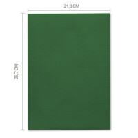 ARTOZ 25x Briefpapier - Racing Green DIN A4 297 x 210 mm - E