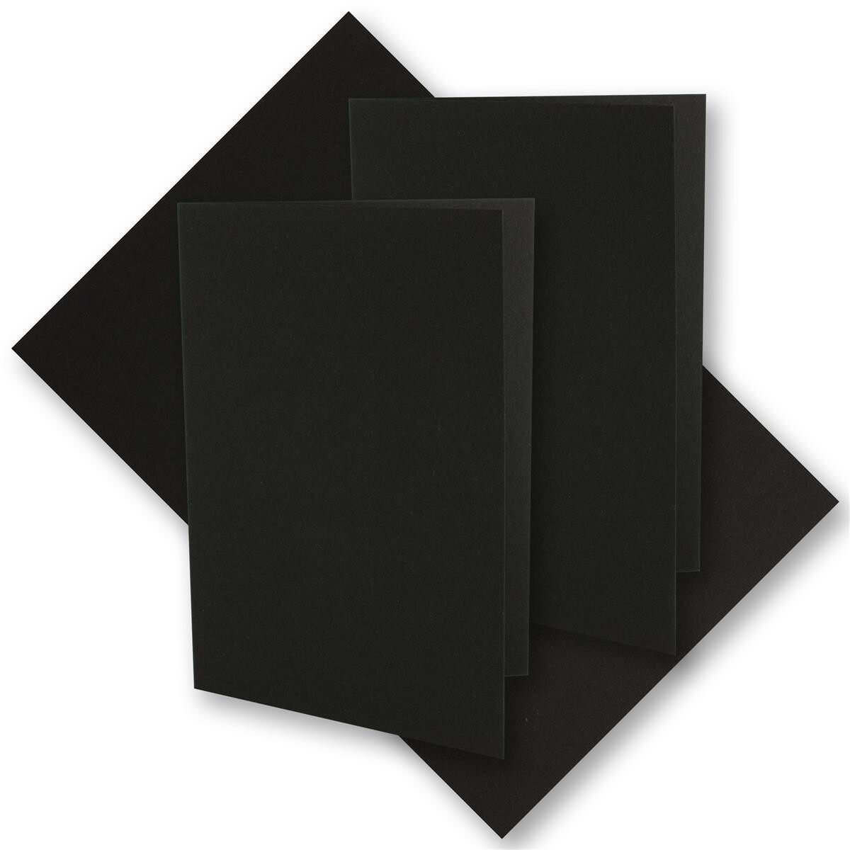 Younikat 50 Blanko-Karten DIN A6 – 300 G/m² Recycling-Papier, Zum Bemalen & Beschriften