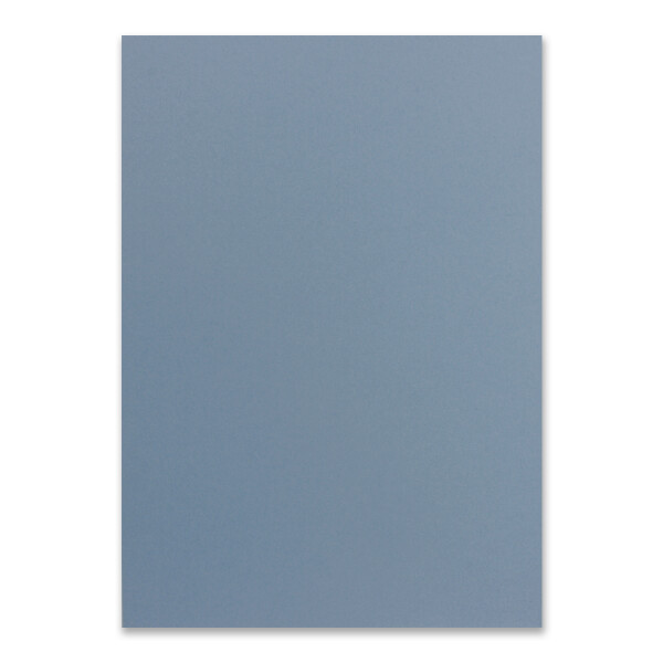 150 DIN A4 Papier-bögen Planobogen - Graublau (Blau) - 240 g/m² - 21 x 29,7 cm - Ton-Papier Fotokarton Bastel-Papier Ton-Karton - FarbenFroh