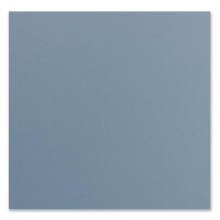 Quadratisches Einzelkarten-Set - 15 x 15 cm - mit Brief-Umschlägen - Graublau - 75 Stück - für Grußkarten & mehr - FarbenFroh by GUSTAV NEUSER