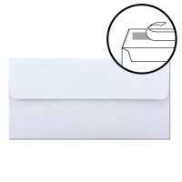 25x Briefumschläge mit Metallic Sternen - DIN Lang - Go