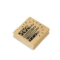 Artoz Stempel – Holzstempel – „Kerzen&ldqu