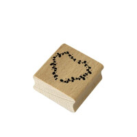 Artoz Stempel – Holzstempel – „Blumenherz&