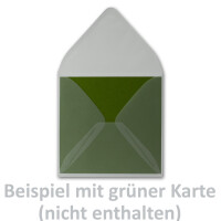 25x Briefumschläge Quadratisch 165 x 165 mm - Transparent - 92 Gramm pro m² - 16,5 x 16,5 cm - Nassklebung - ohne Fenster  - Für ganz besondere Anlässe