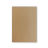25x Vintage Kraftpapier DIN A5 - 21 x 14,8 cm - Recycling-Ka