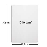 150x Stabiler DIN A3 Bastelkarton Papierbogen gehämmert