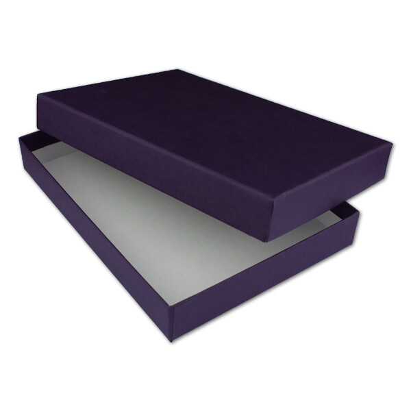 Aufbewahrungs- und Geschenkbox für C6 - lila - Format: 13,0 x 18,0 x 2,3 cm - NEUSER PAPIER