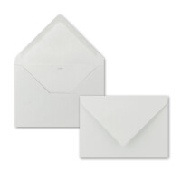 ARTOZ FLORETTA 50x DIN B6 Umschläge - light grey - 17,8