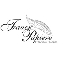 15 x Set Trauerpapier DIN A4 + Trauerumschläge DIN Lang