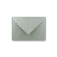 Metallic Briefumschläge in Silber Metallic - 50 St&uuml