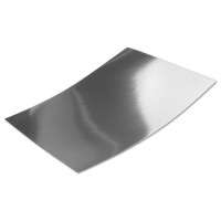 Silber Metall Spiegel Papier - 20er-Set - spiegelnd silber -