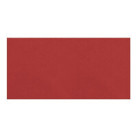 100 Brief-Umschläge DIN Lang - Dunkel-Rot - 110 g/m² - 11 x 22 cm - sehr formstabil - Haftklebung - Qualitätsmarke: FarbenFroh by GUSTAV NEUSER