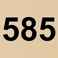 ARTOZ 100x Tischkarten - Baileys (Creme) - 45 x 100 mm blank