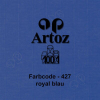 ARTOZ 25x Briefumschläge DIN C6 Royalblau (Blau) - 16,2 x 11,4 cm - haftklebend - gerippte Kuverts ohne Fenster - Serie Artoz 1001
