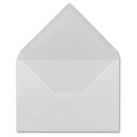 50x Briefumschläge DIN C5 - 16,2 x 22,9 cm - Weiß mit gerippter Struktur - 100 Gramm pro m² - Kuverts mit Strukturprägung - Nassklebung - GUSTAV NEUSER