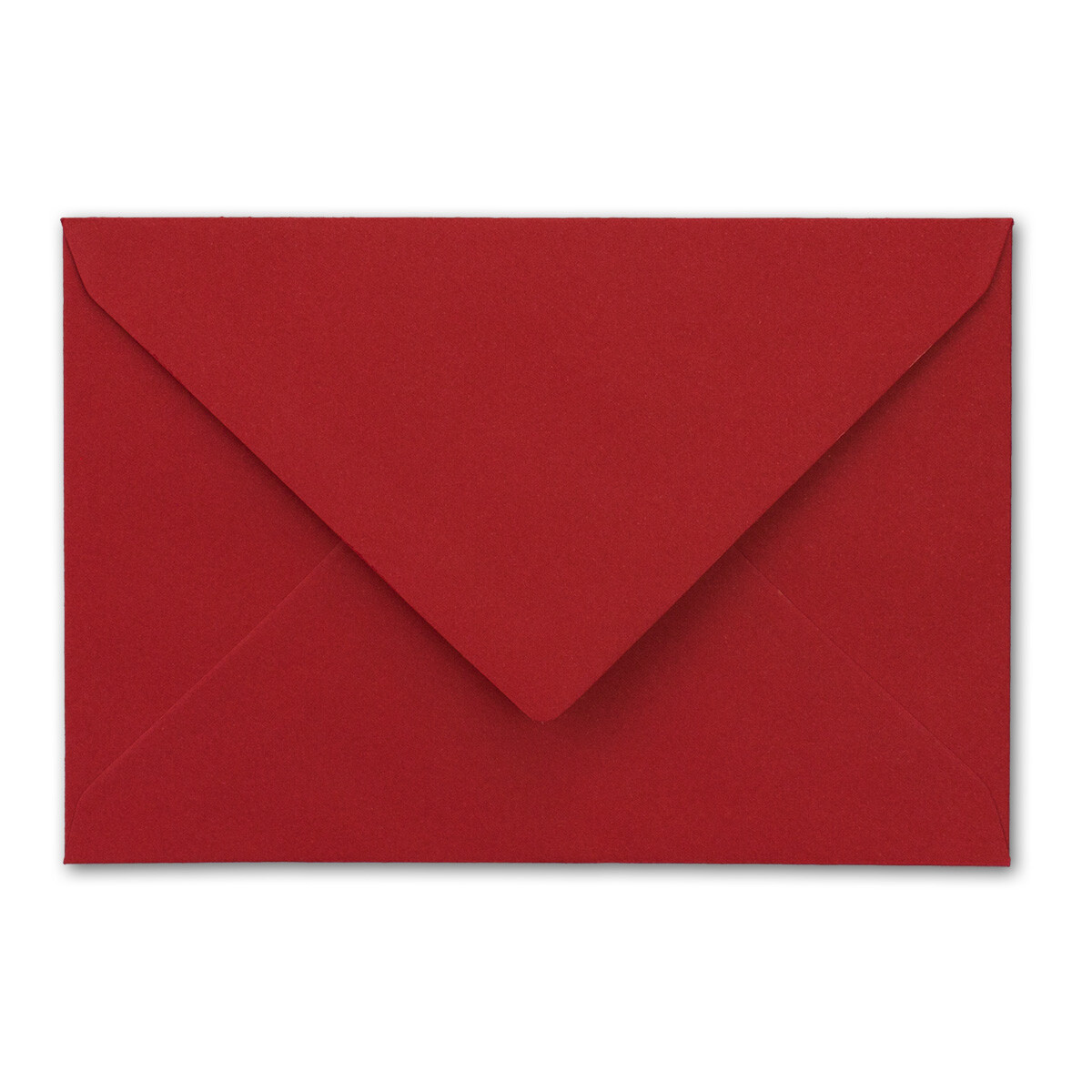 50 Brief-Umschläge Kuverts mit Nassklebung ohne Fenster für Gruß-Karten & Einladungen Dunkel-Rot DIN C6-114 x 162 mm Serie FarbenFroh® 