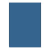 50 DIN A4 Bastelkarton - Royalblau (Blau) - Königs-blau