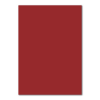 50x DIN A4 Papier - Dunkelrot (Rot) - 110 g/m² - 21 x 29,7 cm - Briefpapier Bastelpapier Tonpapier Briefbogen - FarbenFroh by GUSTAV NEUSER