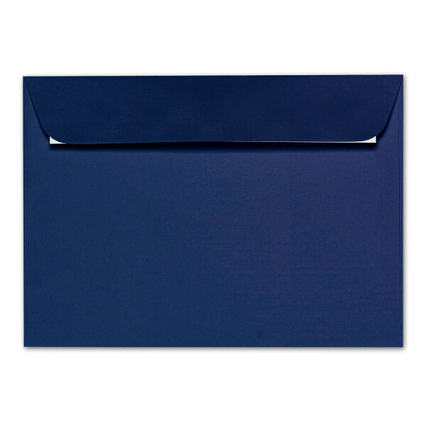 ARTOZ 50x Briefumschläge DIN C5 Blau (classic blue) - 229 x 162 mm Kuvert ohne Fenster - Umschläge selbstklebend haftklebend - Serie Artoz 1001