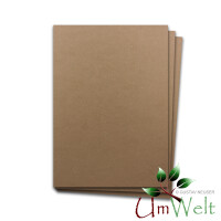 300x Vintage Kraftpapier - DIN A4 21 x 29,7 cm - 210 x 297 m