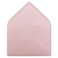 200 Brief-Umschläge - Rosa - DIN C6 - 114 x 162 mm - Ku