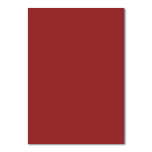 50 DIN A4 Papier-bögen Planobogen - Dunkelrot (Rot) - 240 g/m² - 21 x 29,7 cm - Bastelbogen Ton-Papier Fotokarton Bastel-Papier Ton-Karton - FarbenFroh
