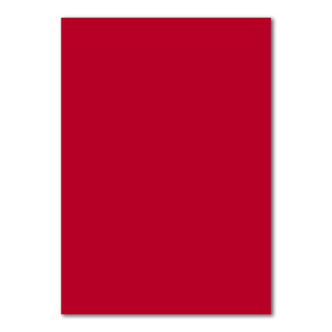 100x DIN A4 Papier - Rosenrot (Rot) - 110 g/m² - 21 x 29,7 cm - Briefpapier Bastelpapier Tonpapier Briefbogen - FarbenFroh by GUSTAV NEUSER
