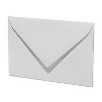 50x ARTOZ DIN C7 kleine Briefumschläge - Weiß (Weiß) 110 x 75 mm - 100 g/m² Mini Umschläge für Hochzeit Geburtstag Weihnachten Party Geschenkkärtchen - Serie 1001