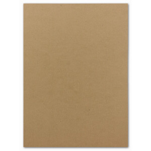 100 DIN A4 Papier-bögen Planobogen - Kraftpapier (Braun) - 240 g/m² - 21 x 29,7 cm - Ton-Papier Fotokarton Bastel-Papier Ton-Karton - FarbenFroh