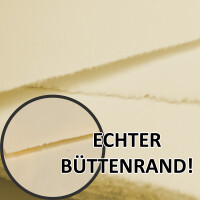 50x B6 Vintage Faltkarten, Büttenpapier, 113 x 175 mm -