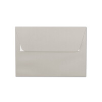 50x Briefumschläge Hell-Grau DIN C6 Format 11,4 x 16,2 cm - Haftklebung - Kuverts ohne Fenster - Weihnachten, Grußkarten & Einladungen - Für A6 & A4 Papier