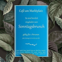100 DIN A4 Papierbogen Planobogen - Azurblau (Blau) - 160 g/