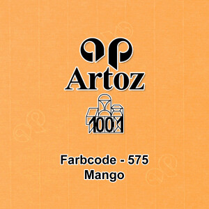 ARTOZ 25x DIN C4 Umschläge mit Haftklebung - ungefüttert 324 x 229 mm Mango (Orange) Briefumschläge ohne Fenster - Serie 1001