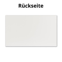 50x Trauerkarten mit grauem Schattenrand, DIN B6+, 115 x 190