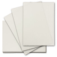 Büttenpapier DIN A4 - 25 Blatt Brief-Papier - ohne Wass