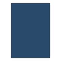 100x DIN A4 Papier - Nachtblau (Blau) - 110 g/m² - 21 x